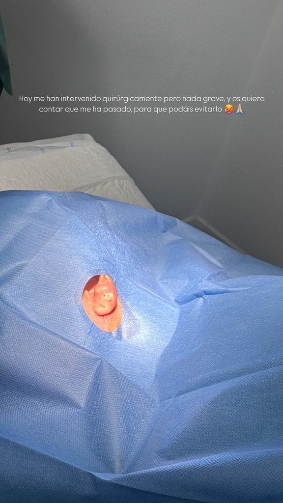 Anabel Pantoja announces that it has been surgically intervened