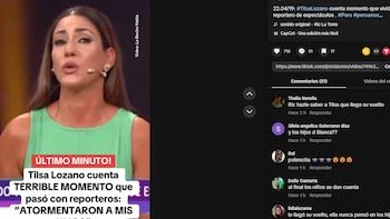 Tilsa Lozano in tears accuses