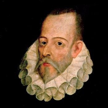 Miguel de Cervantes, author of the