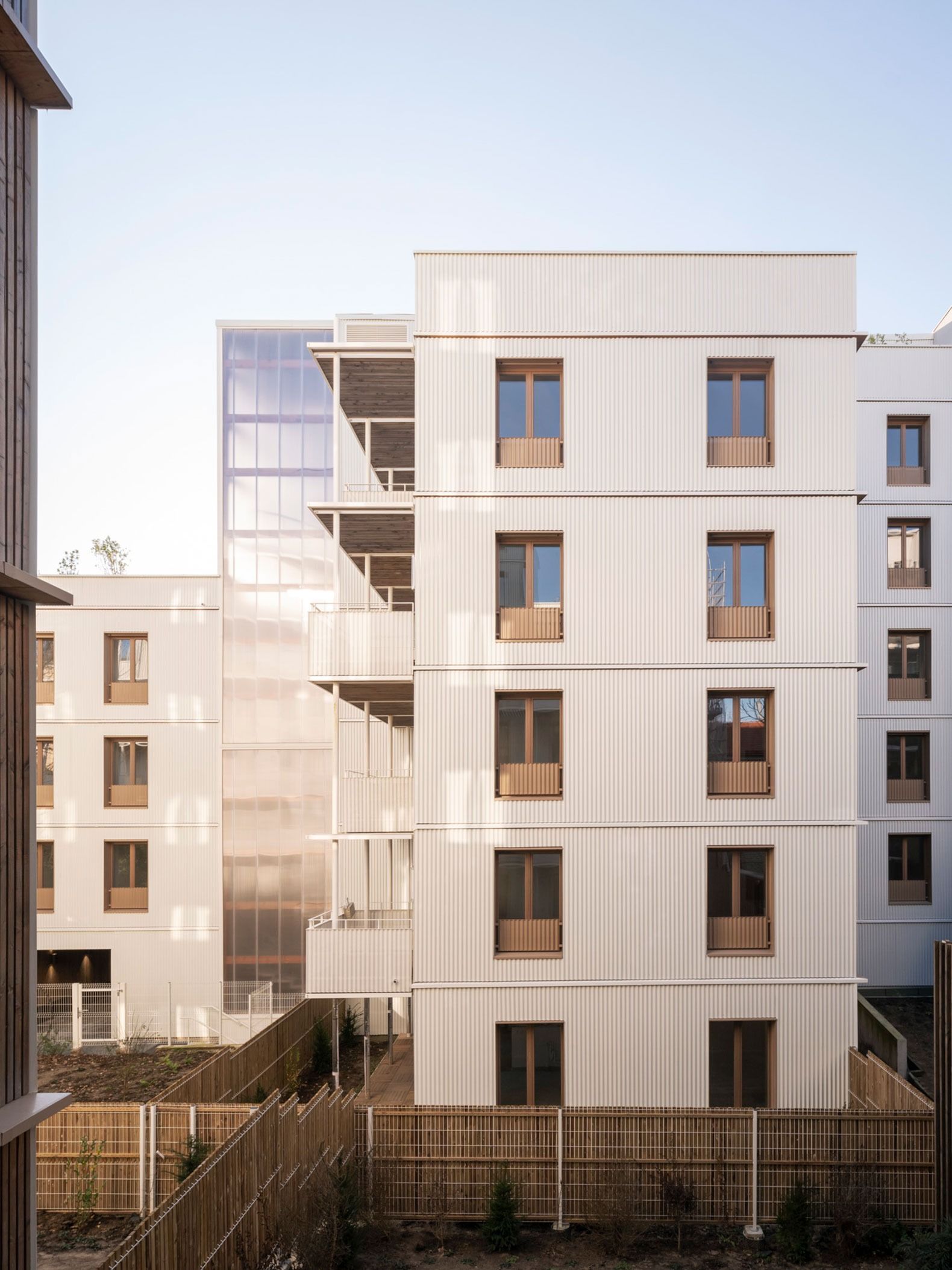44 Housing Units by DREAM. Photograph by Cyrille Weiner. 44 Housing Units by DREAM. Photograph by Cyrille Weiner.