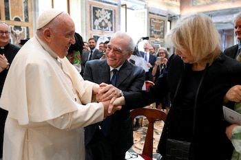 The Pontiff praised the gesture