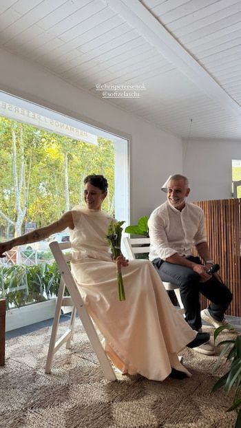 Christian Petersen and Sofía Zelaschi,