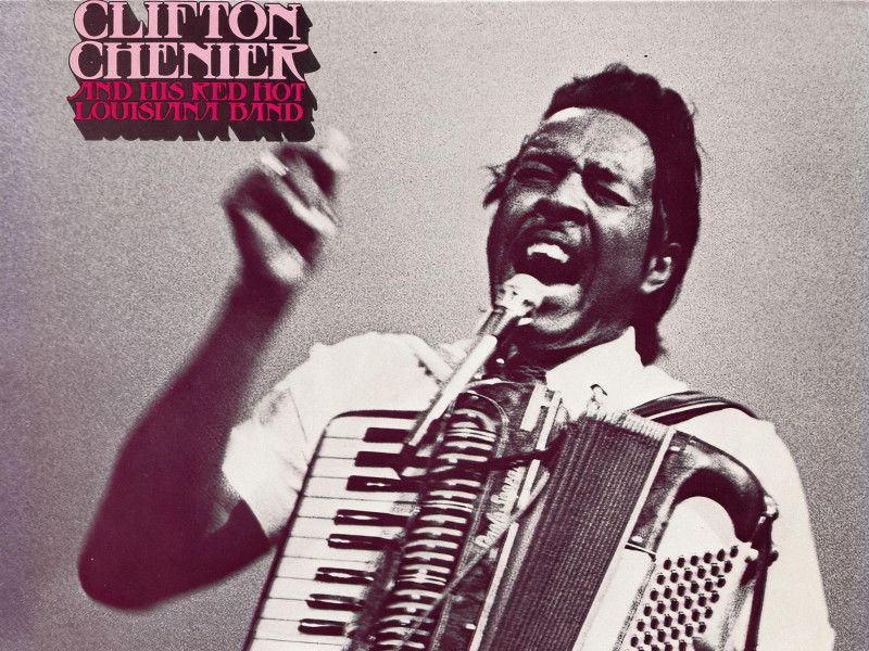 3AR9HX8 Clifton Chenier and his Red Hot Louisiana Band - Self titled - Vintage vinyl record cover
