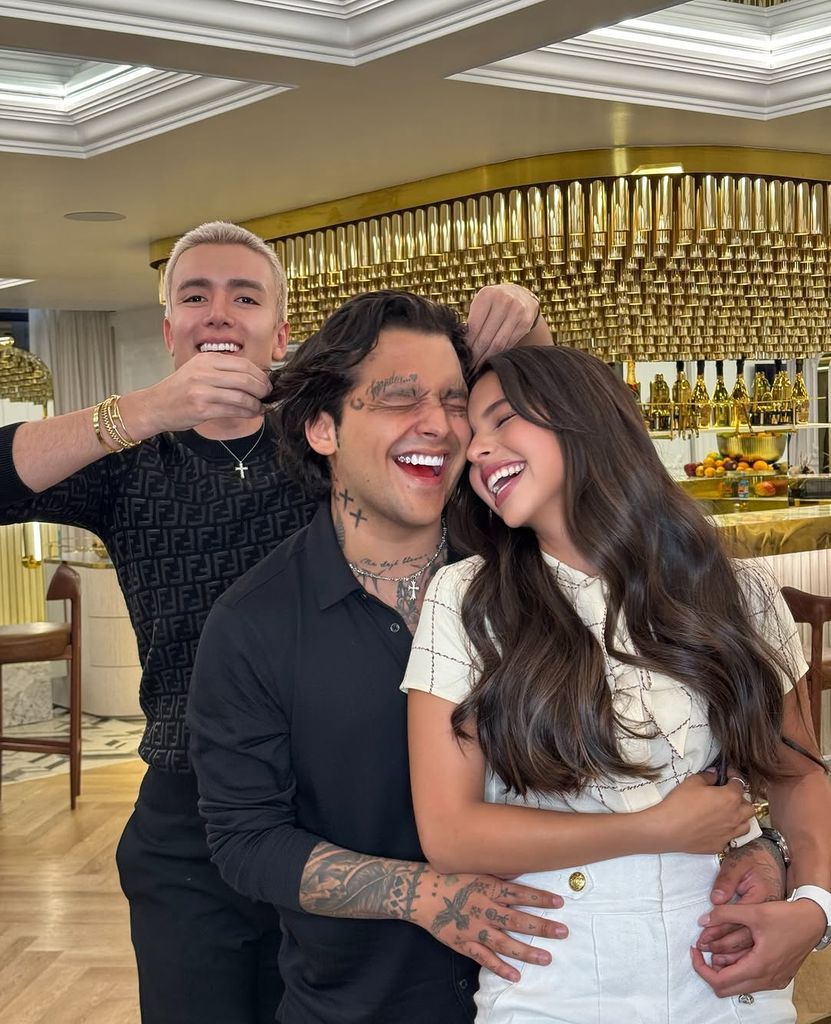 Nodal and Angela Aguilar, the most in love and accomplices even in the beauty hall