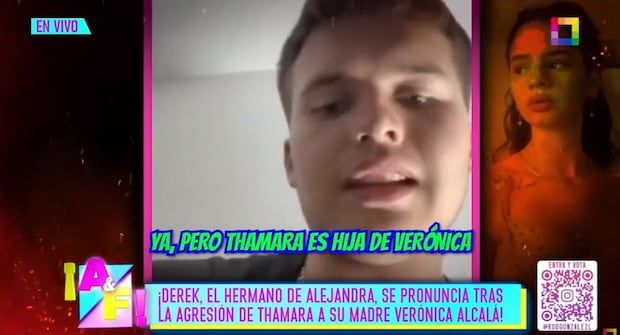 Derek Baigorria makes it clear that Thamara Medina is not her sister.