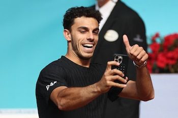 Closing him celebrated his pass to