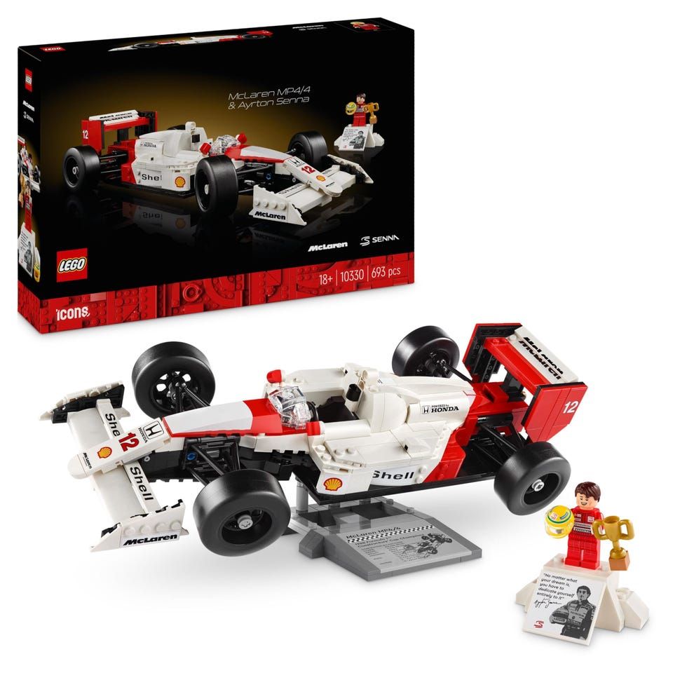 Icons McLaren MP4/4 y Ayrton Senna Icons McLaren MP4/4 y Ayrton Senna