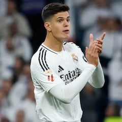 Chema Andrés, in her league debut against Las Palmas.