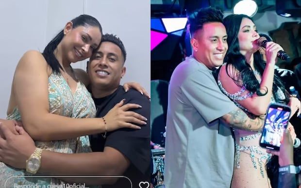 With his new partner Pamela Franco, Cueva has launched as a cumbia singer | Photo: Instagram / Composition EC