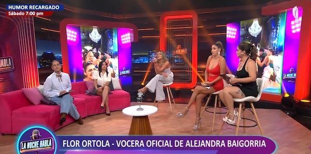 Flor Ortola announces a new decision made by Alejandra Baigorria.