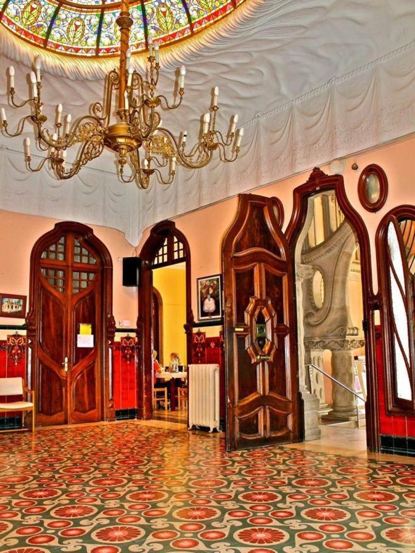 Interior of Can Pahissa