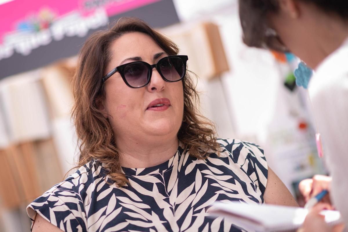 La escritora Ana Santana, autora de 'Las ruinas de Abades'.