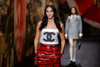 The supermodel began his career