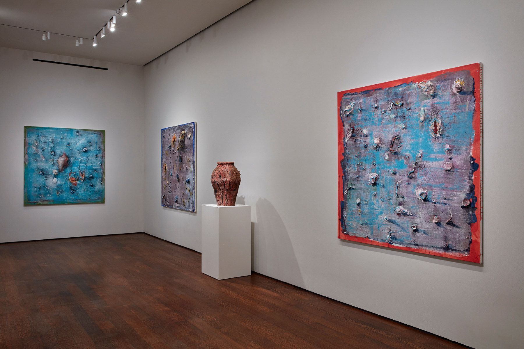Miquel Barceló exposes in the Acquavella gallery in New York.