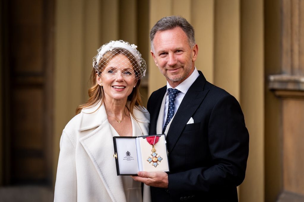 Geri Halliwell's husband, Christian Horner, leaves behind a hellish year and is awarded by King Carlos III