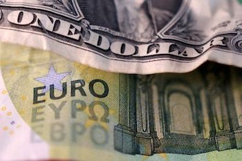 The dollar and the euro
