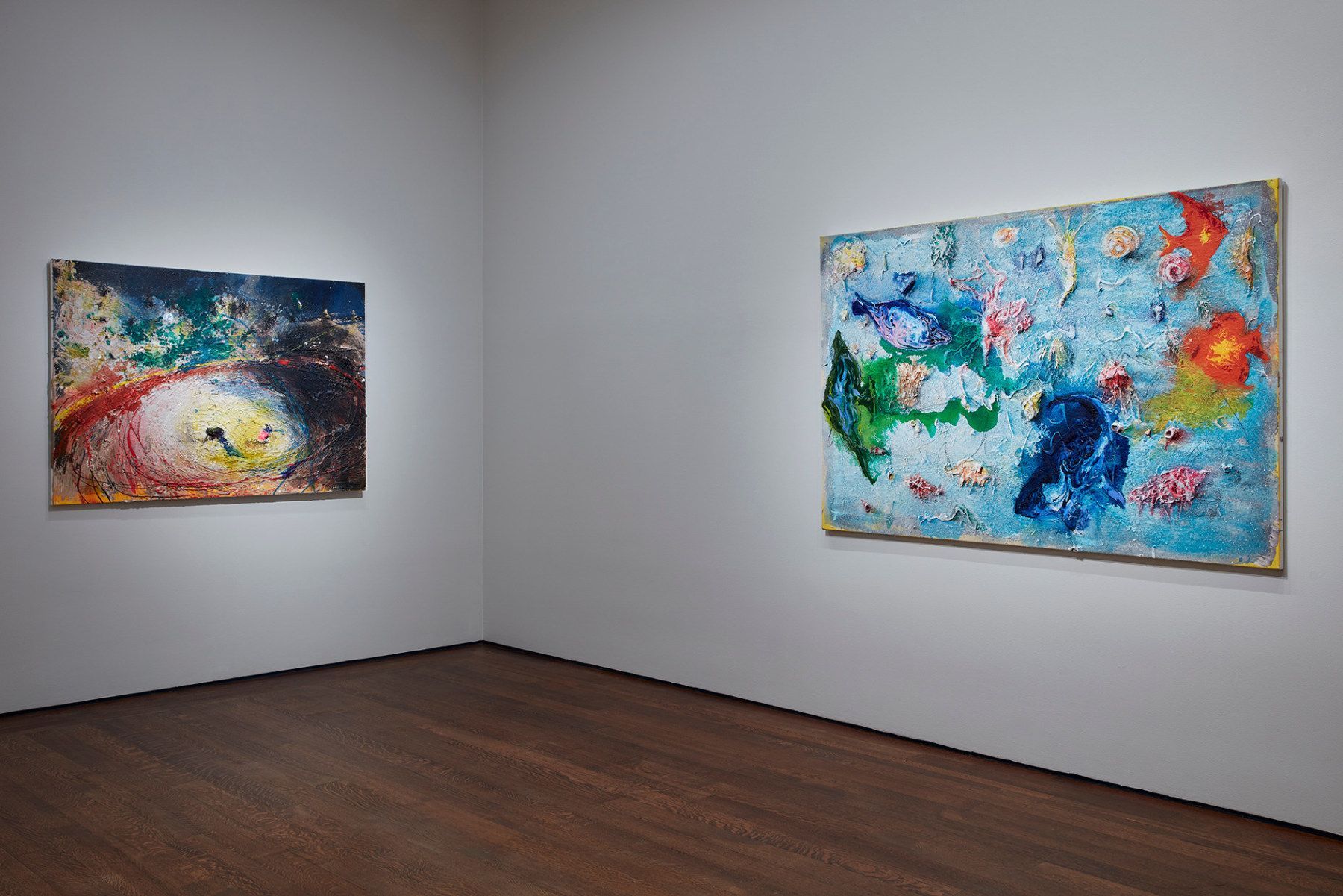 Miquel Barceló exposes in the Acquavella gallery in New York.