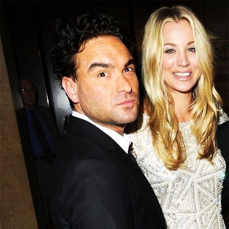 Johnny Galecki and Kaley Cuocco. Photo: Instagram @sanctinjohnnygalecki