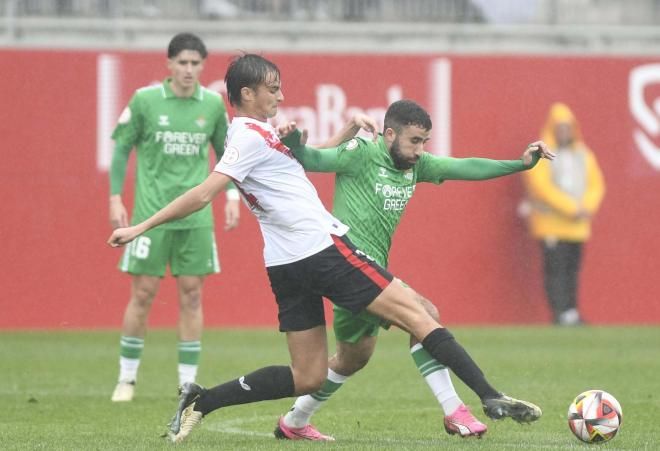 Lulo, during a 'Derbi Chico' (Photo: Kiko Hurtado).