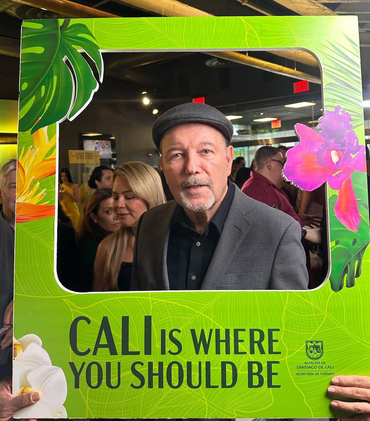 Rubén Blades was one of the guests at the Vive Salsa Premier, in New York. The artist is part of the feature film as one of its protagonists.