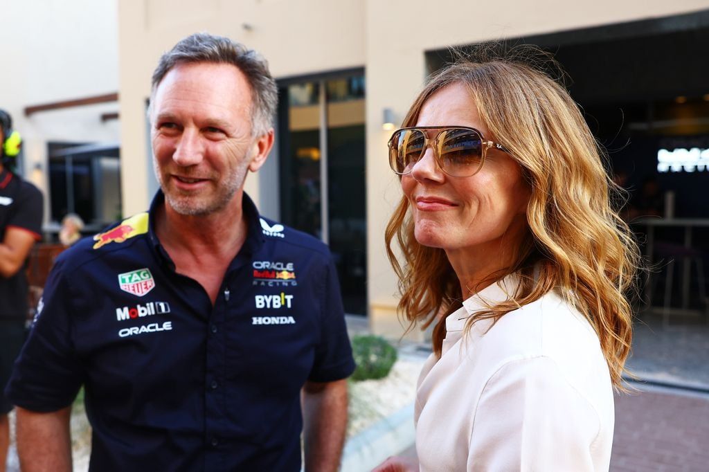 Geri Halliwell's husband, Christian Horner, leaves behind a hellish year and is awarded by King Carlos III