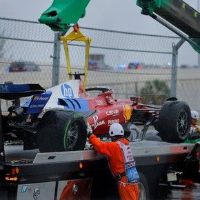 Why didn't Charles Leclerc ran in the Miami GP Sprint race?