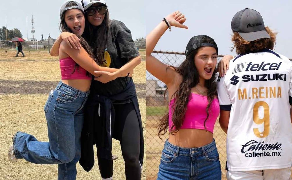 Galilea Montijo with her son Mateo and the young actress Tania Nicole / Photo: Instagram @galileamontijo