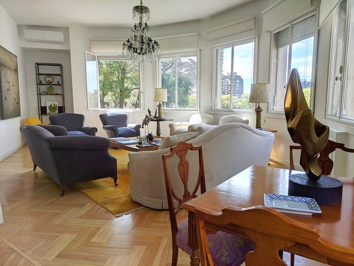 A 4 environments that are part of the offer in the Kavanagh (photo kindness: Arana Parera Properties) A 4 environments that are part of the offer in the Kavanagh (photo kindness: Arana Parera Properties)
