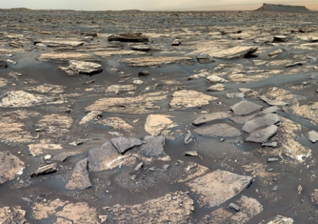 Ondulations preserved in Martian rocks detected by Rover Curiosity Nasa Ondulations preserved in Martian rocks detected by Rover Curiosity Nasa