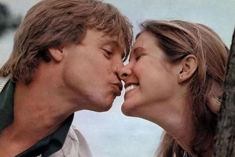 Mark Hamill y Carrie Fisher