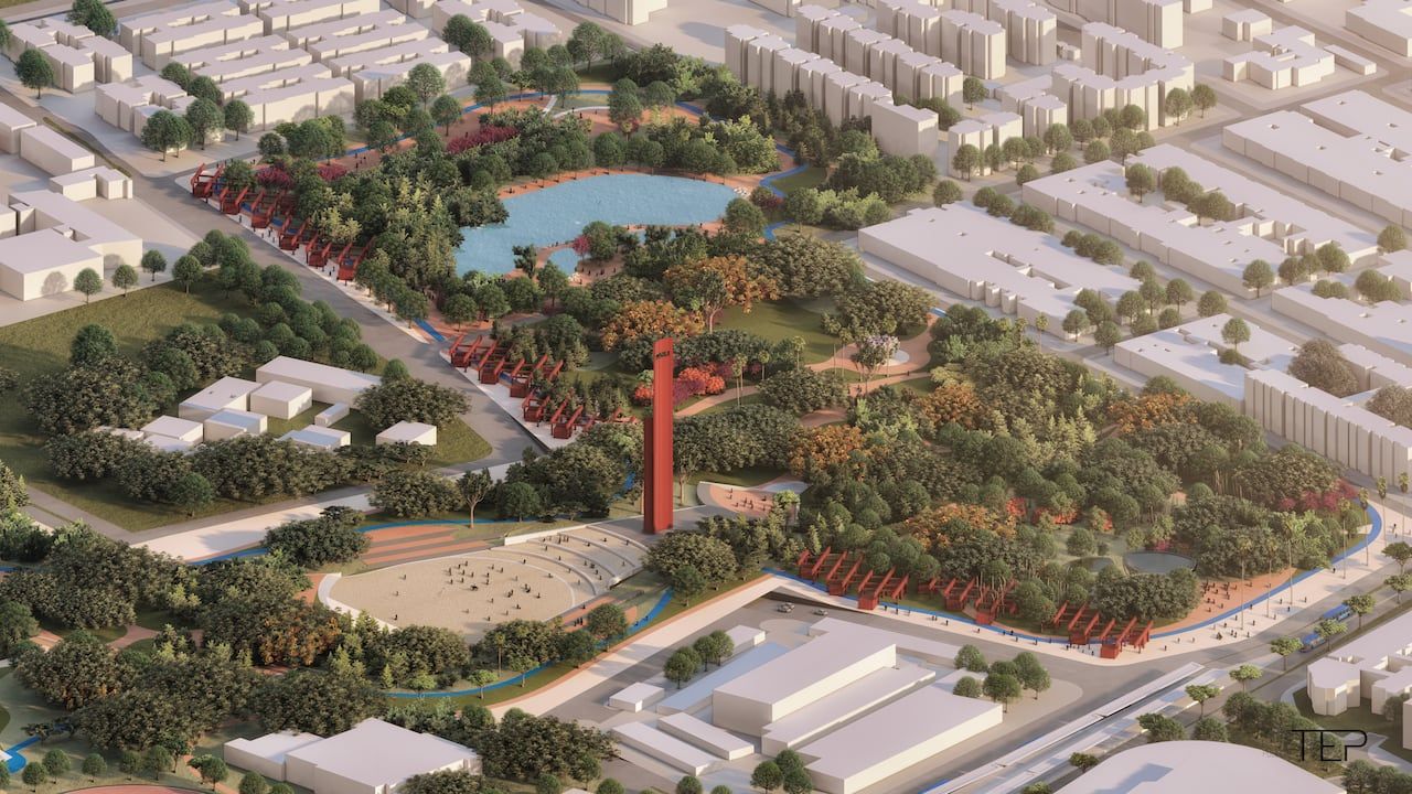 The Cañaveralejo Central Park will be located in the old lot of the La 50 tent. It is expected that it serves as a large green lung for the city, taking into account the deficit of green areas. This initiative will receive loan resources, although it is not yet known how much.