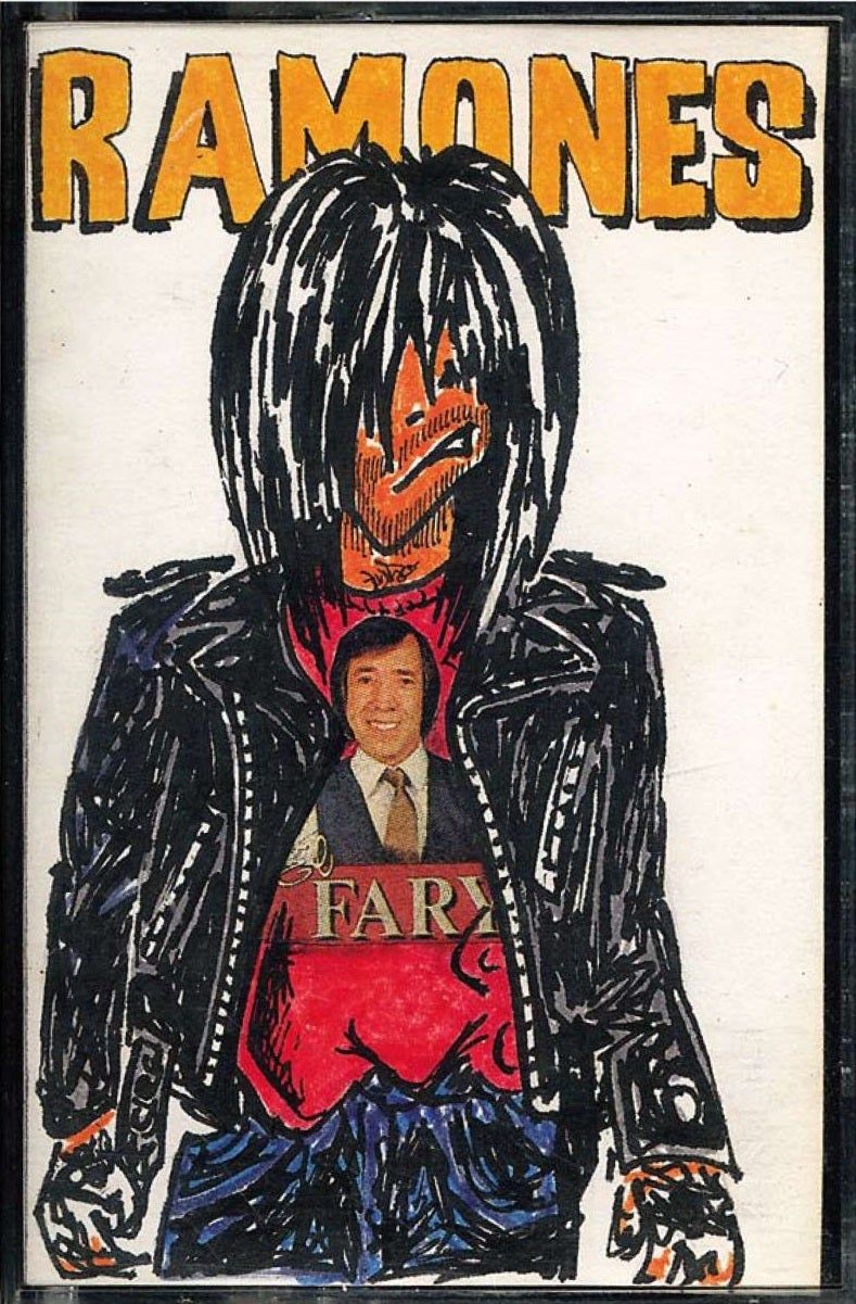 Cover a Ramones tape, encompassed in the chapter 'Da da Da', made by Iñigo Fdez. De Nogaro.
