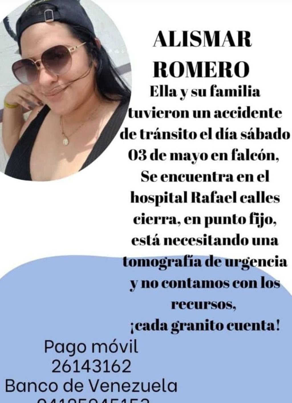 Ysmelis Elizabeth Romero Díaz (29) and his little son Mateo Daniel Morillo Romero did not run with the same fate as the rest of his family.