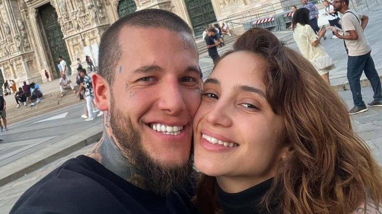 Alex Caniggia and Melody Luz had formalized their romance in 2022. (Photo: Instagram/Alexcaniggia)