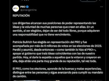 The PRO statement after