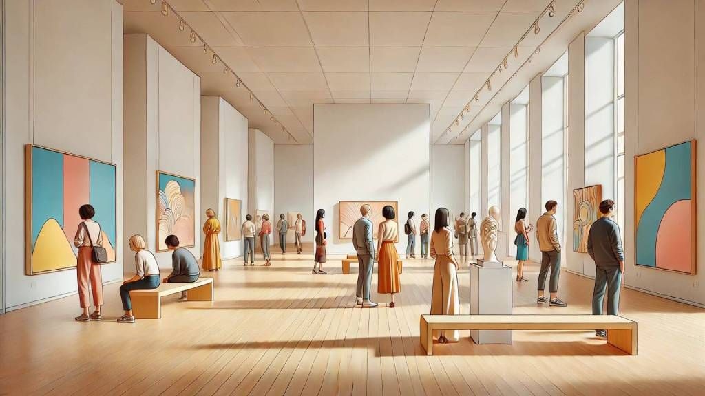 The simple act of contemplating art can reinforce your emotional well -being and social connection, says science