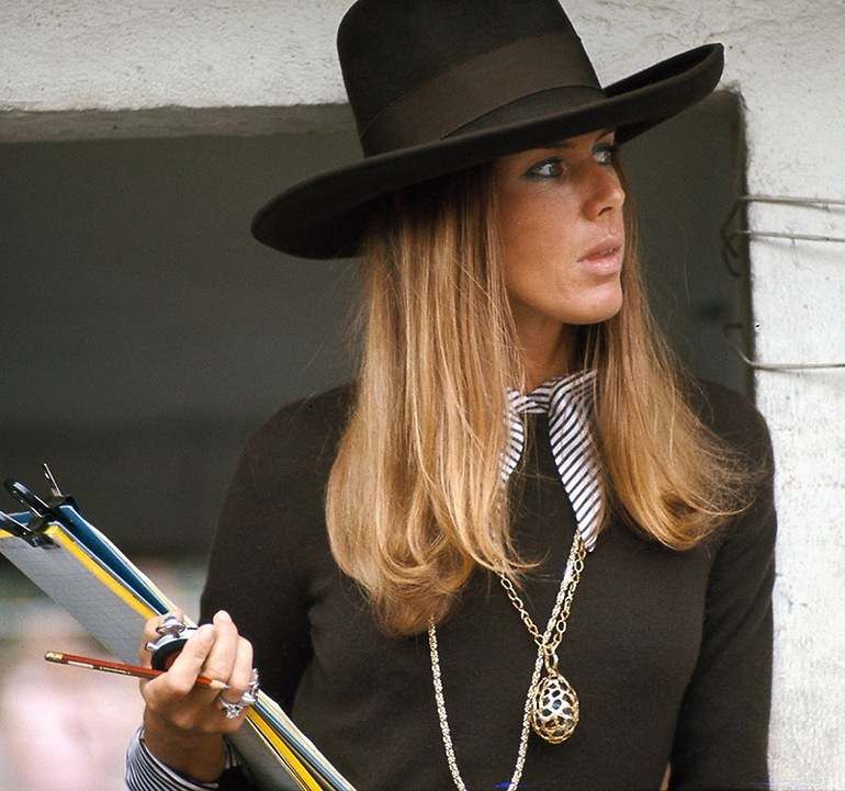 Helen Stewart in the 70s, the wife of the tricampeón of the world of F1, suffering from dementia