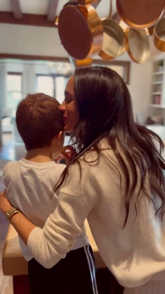 Meghan Markle con Archie