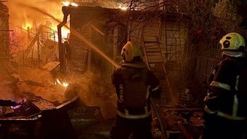 Russian attack against kyiv (Ukraine