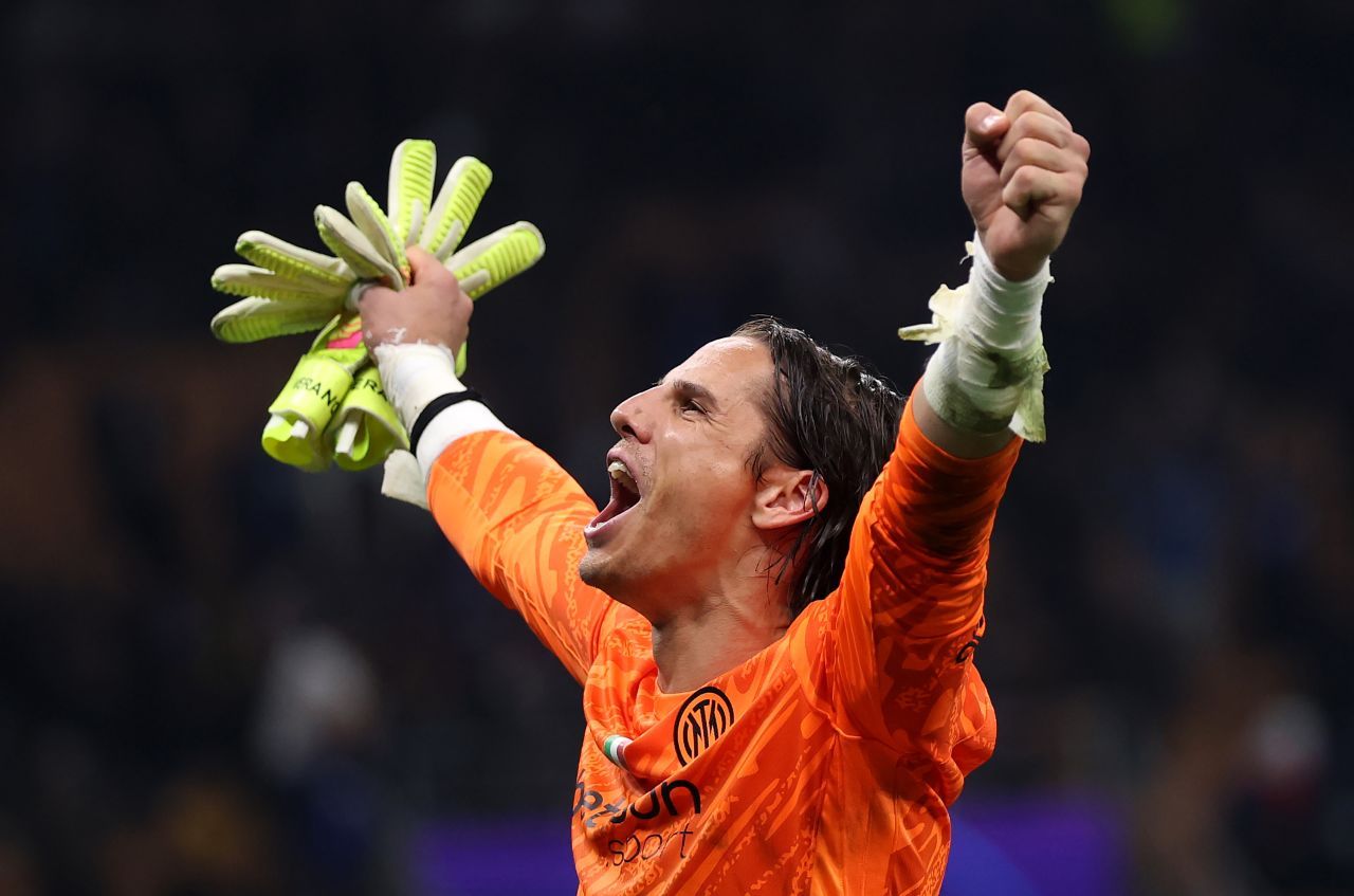 Yann Sommer del Inter scored three goals and despite that it was the figure of his team.