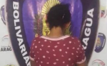 Woman was arrested for trying to enter the police station in Aragua Woman was arrested for trying to enter the police station in Aragua
