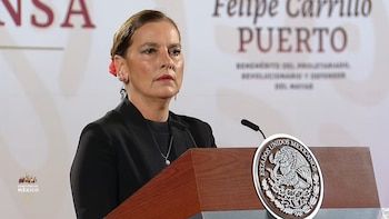 Beatriz Gutiérrez Müller was seen