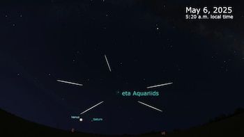 The ETA Acuáridas offers up to