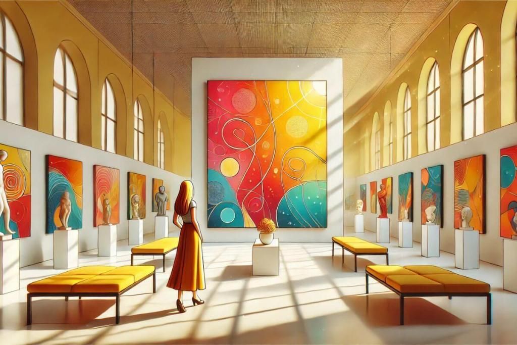 The simple act of contemplating art can reinforce your emotional well -being and social connection, says science