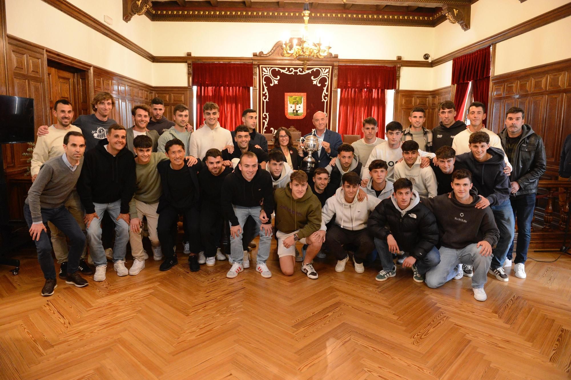 Reception to Arenas at the City Council of Getxo