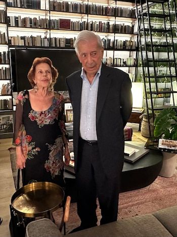 Mario Vargas Llosa returned to