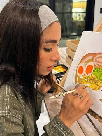 The singer revealed her process