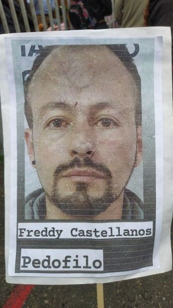 The liberation of the suspect from