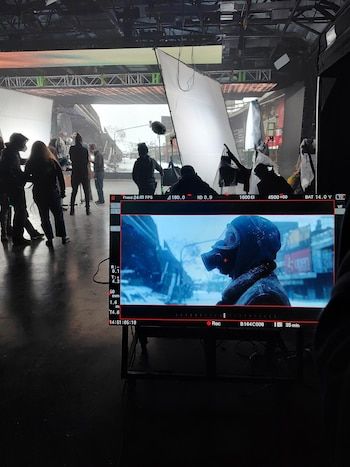 The visual effects supervisor