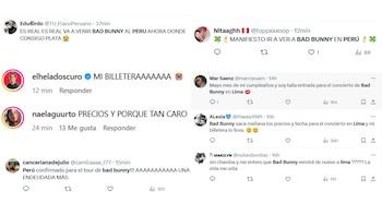Bad Bunny followers wait